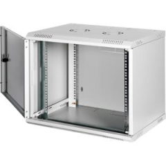 Lande 9U 19'' W600mm x D450mm Duvar Tipi Kabinet LN-PRB-09U6045-LG-A