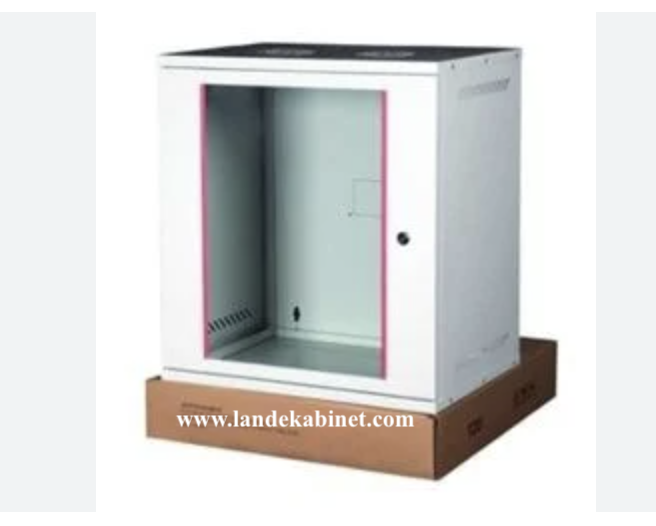 Lande 12U 19'' STB Security Box Duvar Tipi Kabinet W=542 mm D=400 mm LN-STB12U5440LG