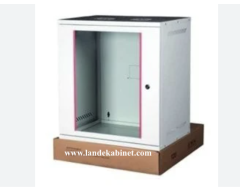Lande 12U 19'' STB Security Box Duvar Tipi Kabinet W=542 mm D=400 mm LN-STB12U5440LG